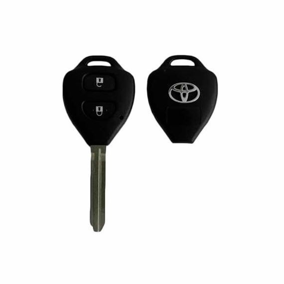 Carcasa Llave Portachip Toyota Hilux Rav 4 2 Botones B26a